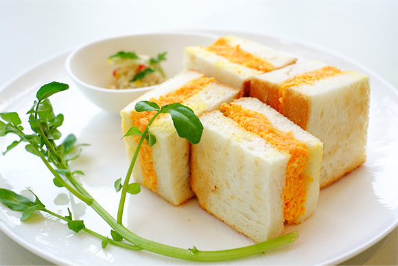 フルーツにんじんサンド